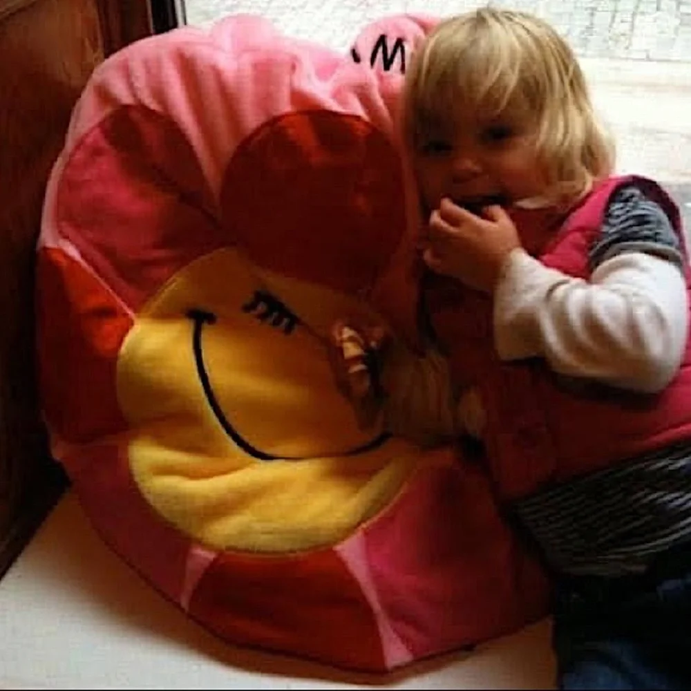 Dog Bed Cover Happy Flower